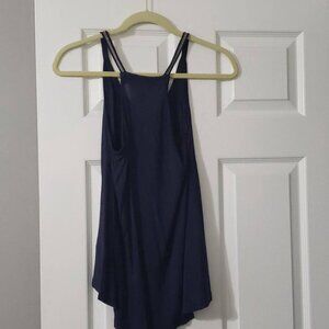Navy blue tank top